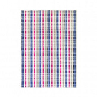 Ścierka kuchenna Tokyo 50x70 Zwoltex granatowa fuksjowa beżowa kratka