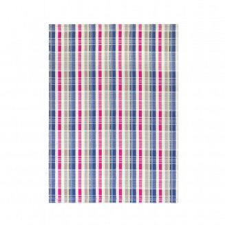 Ścierka kuchenna Tokyo 50x70 Zwoltex granatowa fuksjowa beżowa kratka