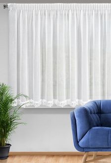 Firana gotowa na taśmie KAJA 350x155 Eurofirany biały