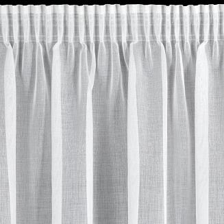 Firana gotowa na taśmie KAJA 350x155 Eurofirany biały