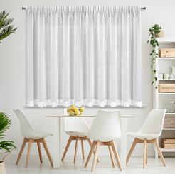 Firana gotowa na taśmie KAJA 350x155 Eurofirany biały