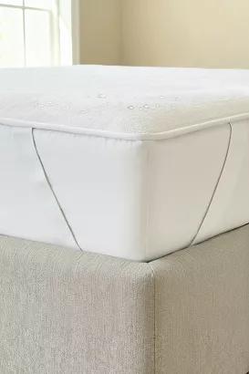 Wodoodporny ochraniacz na materac frotte 140x200 AQUASAFE biały