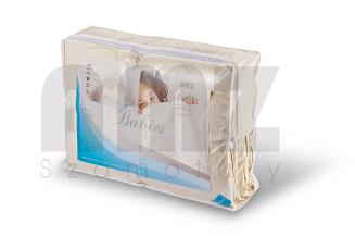 Komplet dziecięcy 90% PUCH gęsi AMZ - 90x120 / 40x60 BABIES DREAM opakowanie