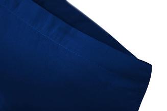 Prześcieradło bawełniane bez gumki SIMPLY 140x200 granatowe