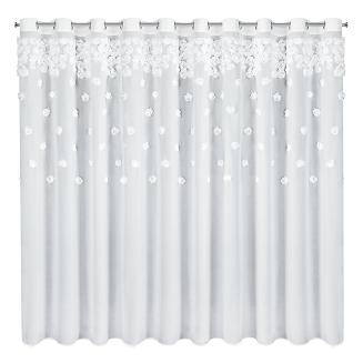 Firana gotowa na przelotkach DIANA 350x250 Eurofirany biały