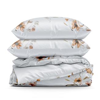 Pościel bawełniana CELINE 160x200 Eurofirany biały