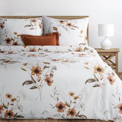 Pościel bawełniana CELINE 160x200 Eurofirany biały