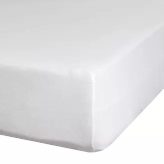Prześcieradło jersey z gumką  120x200 Design91 biały
