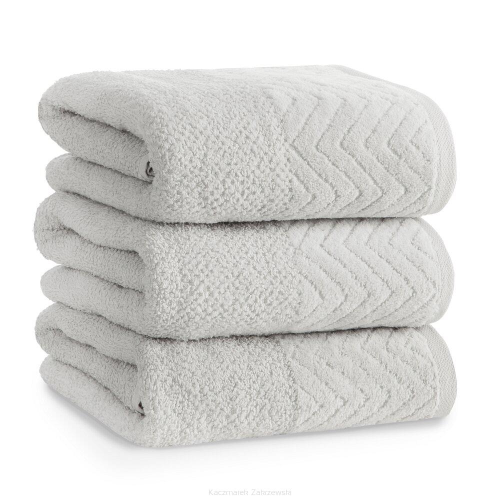 Ręcznik bawełniany LOREN 70x140 Eurofirany srebrny