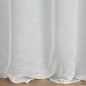Firana gotowa na przelotkach LEXY 140x250 Eurofirany biały