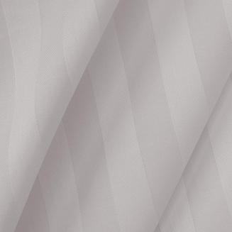 Poszewka satyna bambusowo-bawełniana STRIPE GREY 40x40 Darymex jednokolorowa szara