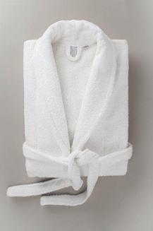 Szlafrok hotelowy Figaro frotte biały