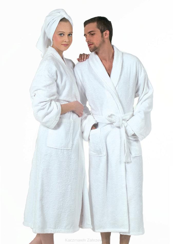 Szlafrok hotelowy frotte Hotel & SPA biały