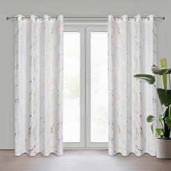 Zasłona gotowa na przelotkach LANI 140x250 Eurofirany biały