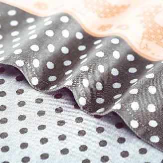 Ścierka kuchenna bawełna egipska 50x70 wzór Folk brązowa