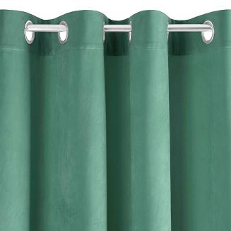 Zasłona gotowa na przelotkach PIERRE 140x250 Pierre Cardin Eurofirany morski