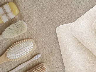 Ręcznik frotte Bari 50x100 gładki beżowy
