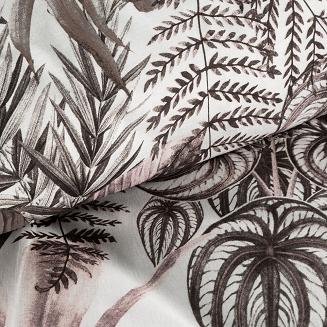 Pościel bawełniana DAVOS 160x200 Eurofirany fioletowy