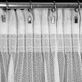 Firana gotowa na taśmie VANESA 350x270 Eurofirany biały