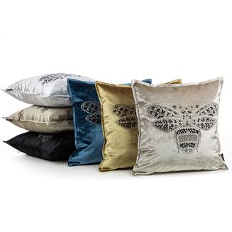 Poszewka dekoracyjna ROYAL 45x45 Eurofirany niebieski