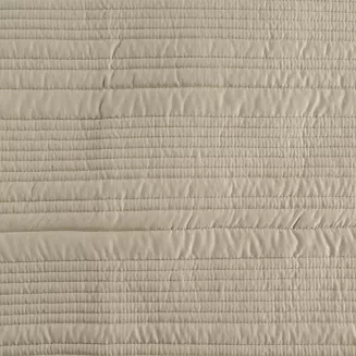 Poszewka dekoracyjna TARA 50x70 Eurofirany beżowa pikowana w pasy