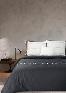 Pościel satynowa SILK 160x200 Eva Minge Eurofirany czarny