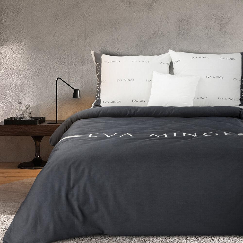Pościel satynowa SILK 160x200 Eva Minge Eurofirany czarny