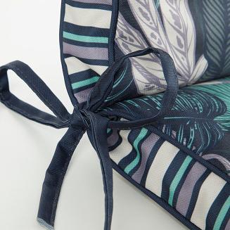 Poduszka na krzesło GARDEN 43x43x4 Eurofirany granatowy