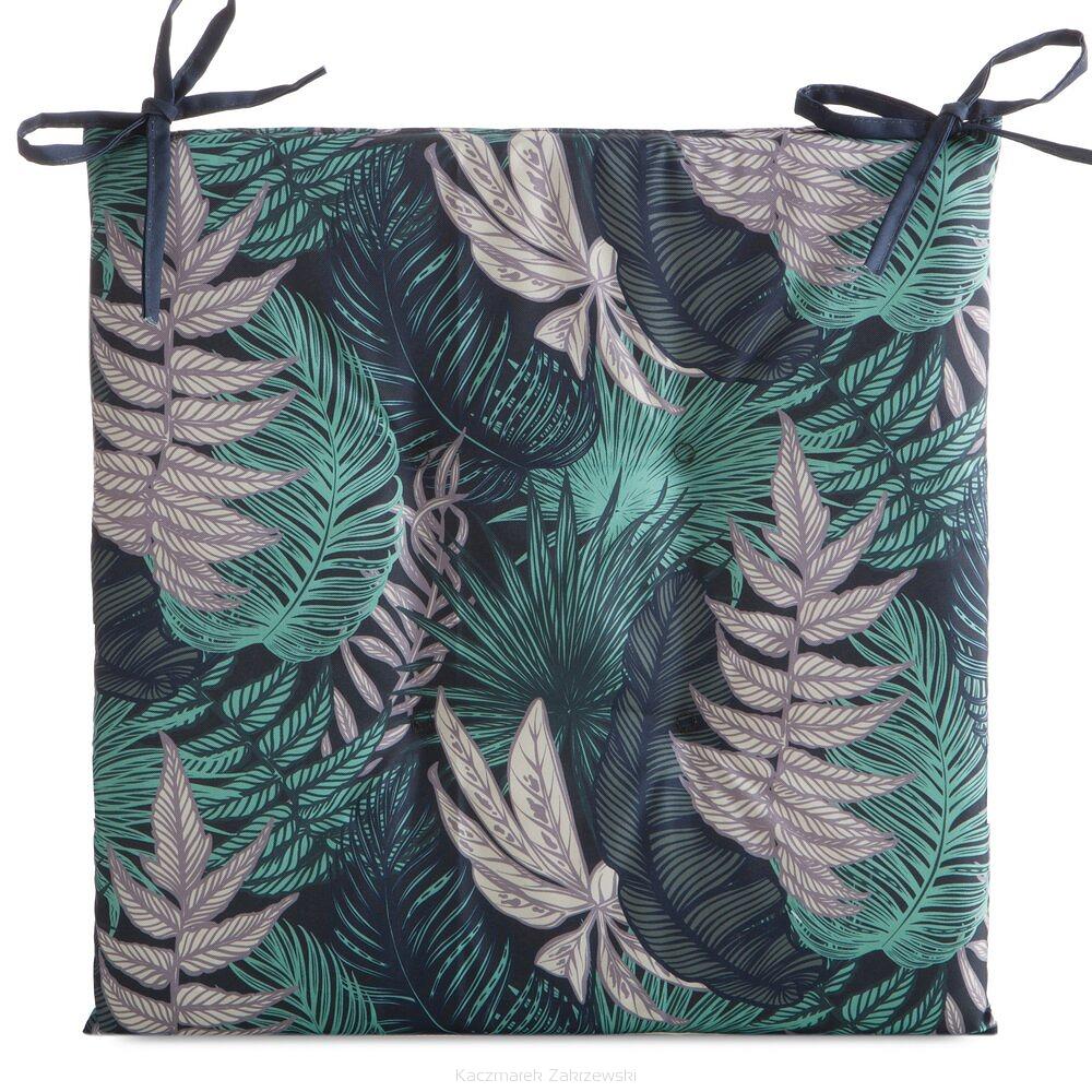 Poduszka na krzesło GARDEN 43x43x4 Eurofirany granatowy