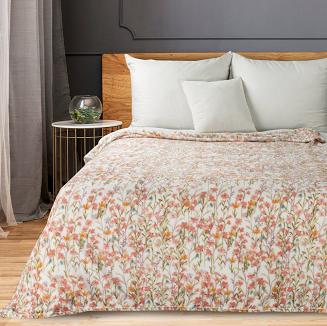 Koc narzuta SONIA 150x200 Eurofirany kremowy