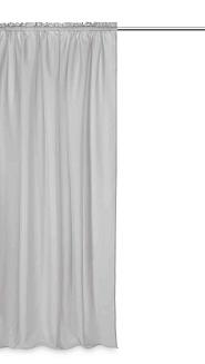 Zasłona gotowa na taśmie VIVA 140x175 półzaciemniająca szara