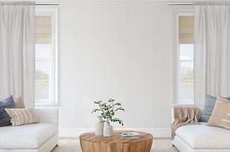 Zasłona gotowa na taśmie VIVA 140x175 półzaciemniająca szara