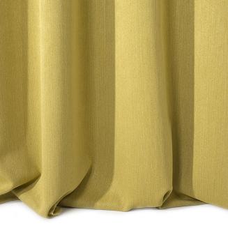 Zasłona gotowa na przelotkach ROSSIE 140x250 Eurofirany musztardowy