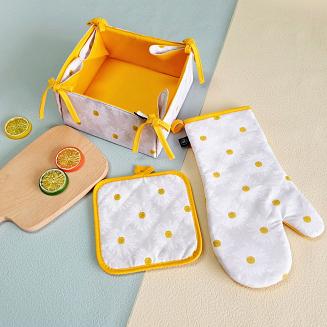 Bawełniany Fartuch Kuchenny 60x75 DAISY