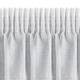 Firana gotowa na taśmie LENA 140x270 Eurofirany biały