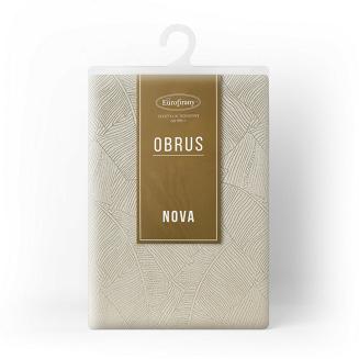 Obrus dekoracyjny ISLA 140x220 Eurofirany kremowy