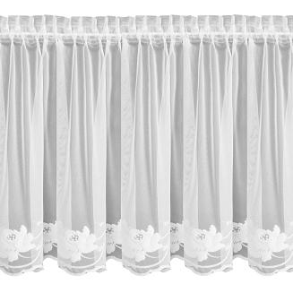 Firana gotowa na taśmie LETI 150x70 Eurofirany biały