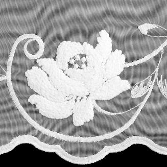 Firana gotowa na taśmie LETI 150x70 Eurofirany biały