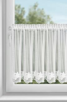 Firana gotowa na taśmie LETI 150x70 Eurofirany biały