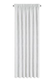 Zasłona gotowa na taśmie DORA Eurofirany biały