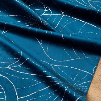 Obrus dekoracyjny BLINK 35x140 Eurofirany granatowy