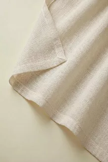 Kremowa Zasłona na Taśmie 140x300 Lenny