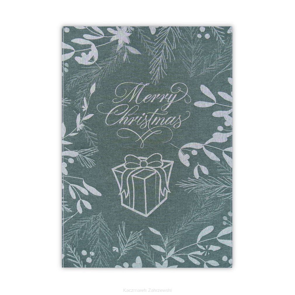 Ścierka kuchenna świąteczna ZWOLTEX Christmas Charm zielona