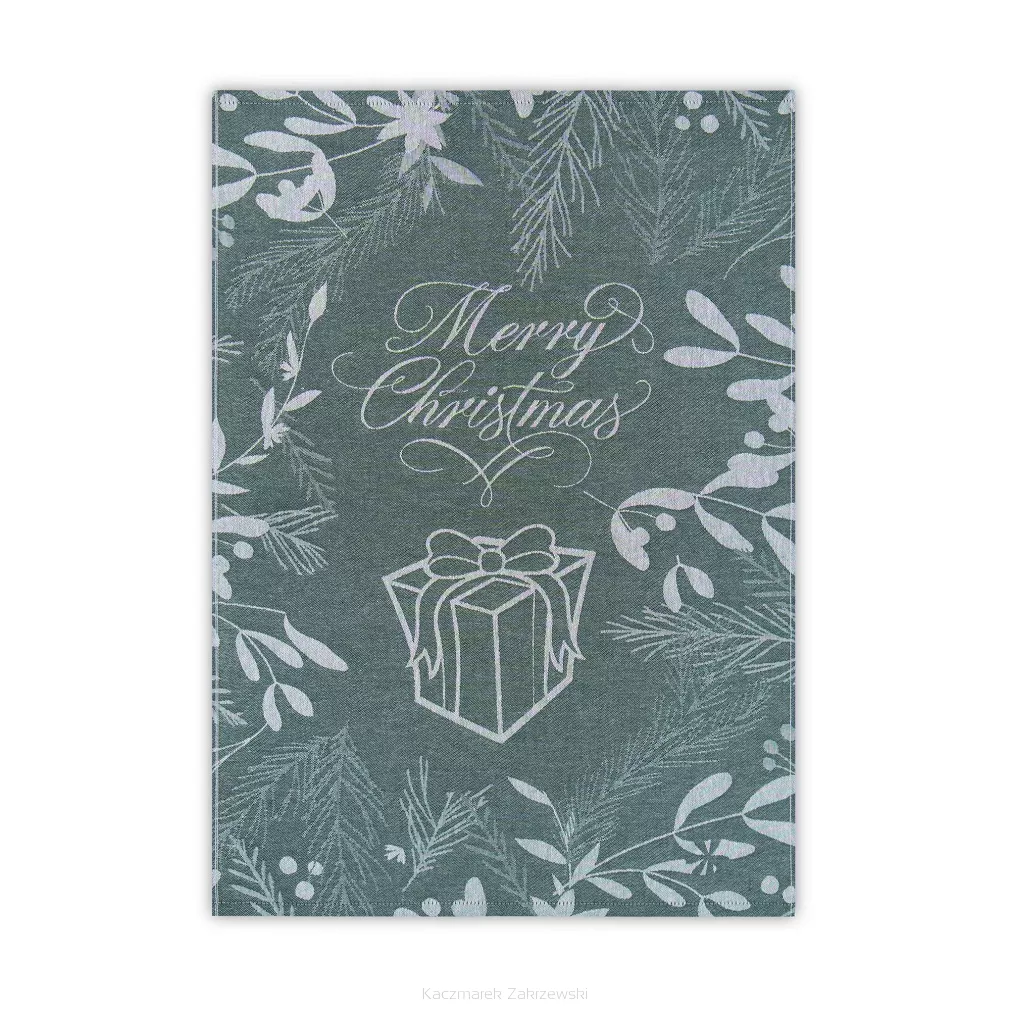 Ścierka kuchenna świąteczna ZWOLTEX Christmas Charm zielona