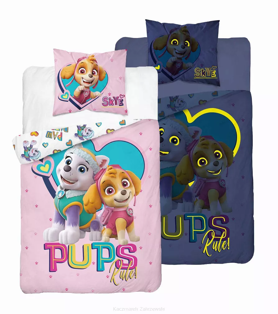 Pościel Licenc. Paw Patrol 30 /140/ Fluo