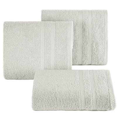 Ręcznik bawełniany MILO 50x90 Eurofirany srebrny