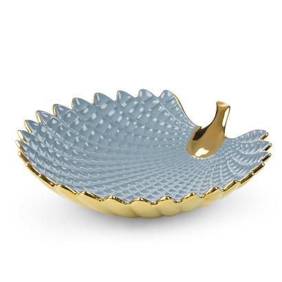 Patera dekoracyjna HIRAL 33x33 Eurofirany niebieska