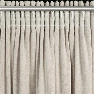 Zasłona gotowa na taśmie NILO 140x270 Eurofirany beżowy