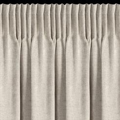 Zasłona gotowa na taśmie NILO 140x270 Eurofirany beżowy