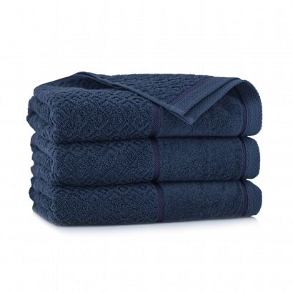 Ręcznik MAKAO 70x140 Zwoltex ciemnoniebieski